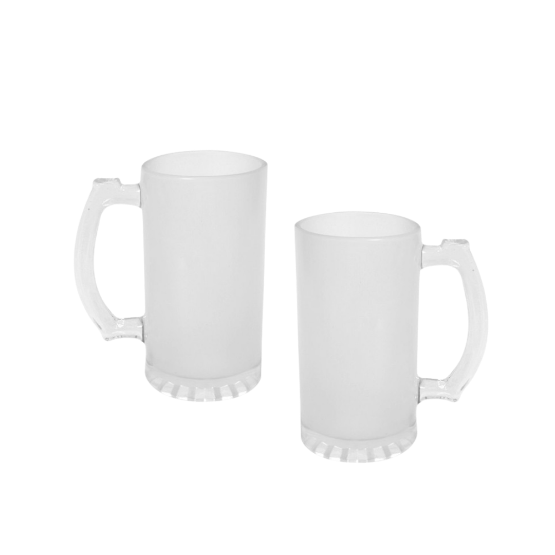 Dois copos de chopp personalizados da Sutil Artes